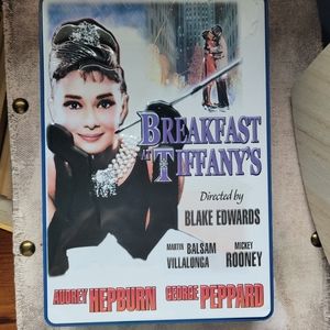 Breakfast at Tiffany's Storage Tin ~ Audrey Hepburn ~ Cute!